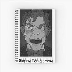 Slappy the Goosebumps Halloween Spiral Notebook