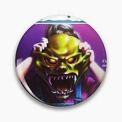 Goosebumps Pin