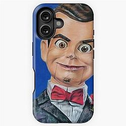 Spooky Goosebumps Ventriloquist Dummy iPhone Tough Case