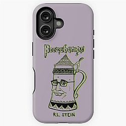 R.L. Stine Goosebumps Fan Art Green iPhone Case