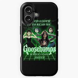 Goth Girl Goosebumps iPhone Tough Case