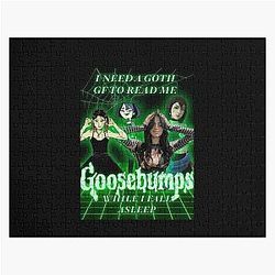 Goth GF Goosebumps Essential T-Shirt Jigsaw Puzzle