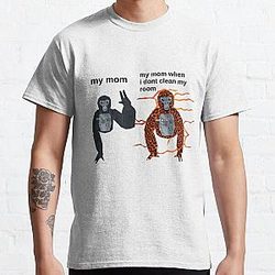 Gorilla Tag Meme VR Video Game My Mom Classic T-Shirt