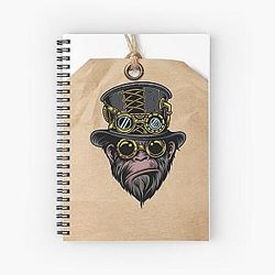 Gorilla Tag Tshirt Spiral Notebook