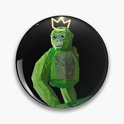Candy King (Raw Banana) - Gorilla Tag Pin