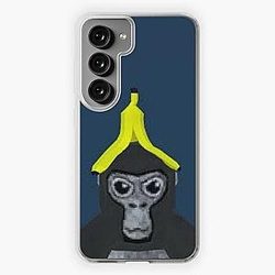 Gorilla tag monkey with banana  Samsung Galaxy Soft Case