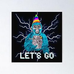Gorilla Tag Jmancurly Monke Merch Poster