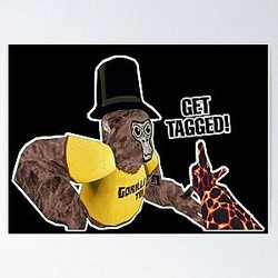 Get Tagged! - Gorilla Tag Poster