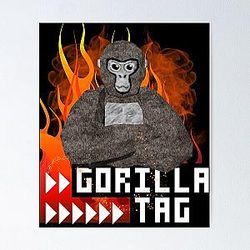 Gorilla Tag - Gorilla Tag Pfp Maker Classic   Poster