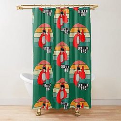 gorilla tag pfp maker VR   Shower Curtain