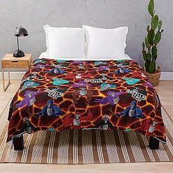 Gorilla Tag Lava Monke Party Throw Blanket