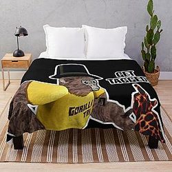 Get Tagged! - Gorilla Tag Throw Blanket