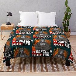 Gorilla Tag - Gorilla Tag Pfp Maker Classic   Throw Blanket