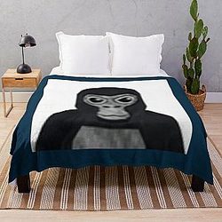 Gorilla tag monkey      Throw Blanket