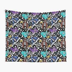 Gorilla Tag VR Gamer Merch Pixel Monke Tapestry