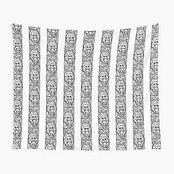 Gorilla Tag Tribal Gorilla   Tapestry