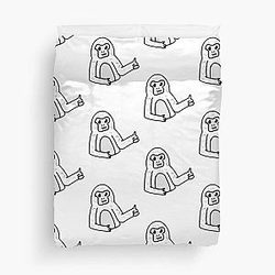 Gorilla tag pfp maker logo Duvet Cover