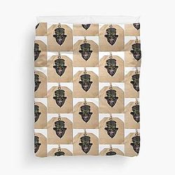 Gorilla Tag Tshirt Duvet Cover