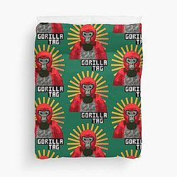 gorilla tag pfp maker Gorilla Tag RED GORILLA   Duvet Cover
