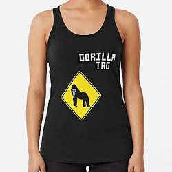 gorilla tag pfp maker Gorilla Tag warning    Racerback Tank Top