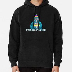 Gorilla Tag JMANCURLY Monke Monke VR Gamer Pullover Hoodie