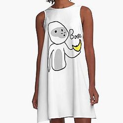 Gorilla tag pfp maker cute A-Line Dress