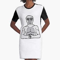 Gorilla tag pfp maker Graphic T-Shirt Dress