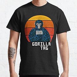 Gorilla tag pfp maker Gorilla Tag Blue Lava vintage   Classic T-Shirt