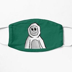 Gorilla Tag rare white Gorilla cute Gorilla   Flat Mask