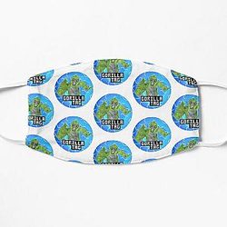 Gorilla Tag Green Gorilla Shirt  Flat Mask