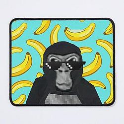 gorilla tag pfp maker with banan Mouse Pad