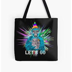 JMANCURLY Gorilla Tag VR Gamer Video Game Design All Over Print Tote Bag