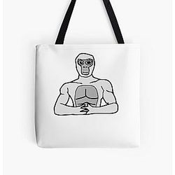 Gorilla tag pfp maker All Over Print Tote Bag