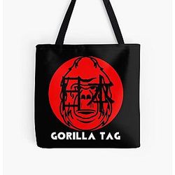 Gorilla Tag  All Over Print Tote Bag