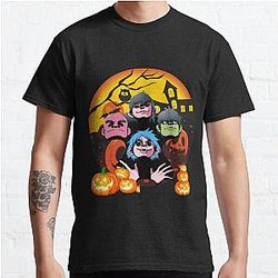 Gorillaz T-Shirts - Gorillaz Halloween Classic T-Shirt RB2709