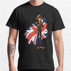 Gorillaz T-Shirts - Gorillaz United Kingdom Classic T-Shirt RB2709