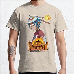 Gorillaz T-Shirts - Halloween Gorillaz Classic T-Shirt RB2709