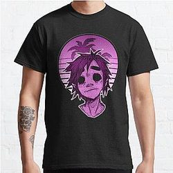 Gorillaz T-Shirts - Repros Vtg Design 90S Rock Gorillaz Sunrise Fitted Masks Classic T-Shirt RB2709