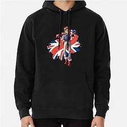 Gorillaz Hoodies - Gorillaz 2-D United Kingdom Pullover Hoodie RB2709