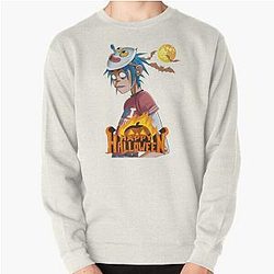 Gorillaz Sweatshirts - Halloween Gorillaz Pullover Sweatshirt RB2709