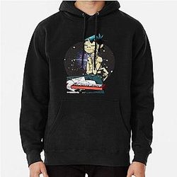 Gorillaz Hoodies - Gorillaz Pullover Hoodie RB2709