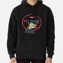 Gorillaz Hoodies - Gorillaz 2D Halloween Pullover Hoodie RB2709