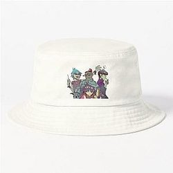 Gorillaz Hats &amp; Caps - Gorillaz Minimalize 17K Bucket Hat RB2709