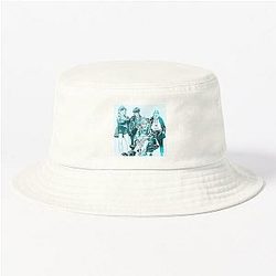 Gorillaz Hats &amp; Caps - Gorillaz Minimalize 6K Bucket Hat RB2709