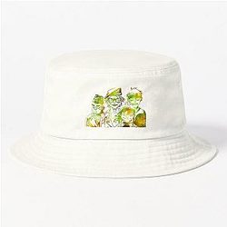 Gorillaz Hats &amp; Caps - Gorillaz Minimalize 3K Bucket Hat RB2709