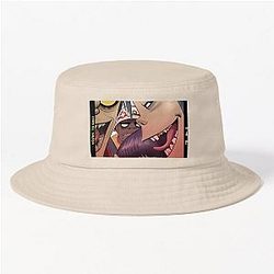 Gorillaz Hats &amp; Caps - Gorillaz Polaroid Slide T-Shirt Bucket Hat RB2709