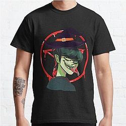 Gorillaz T-Shirts - Gorillaz 2D Halloween Classic T-Shirt RB2709