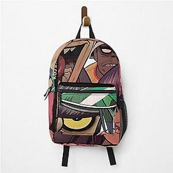 Gorillaz Backpacks - Gorillaz Polaroid Slide T-Shirt Backpack RB2709