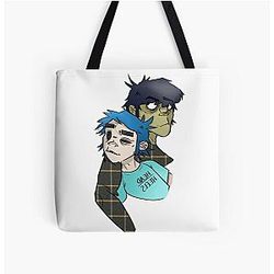 Gorillaz Bags - Gorillaz All Over Print Tote Bag RB2709