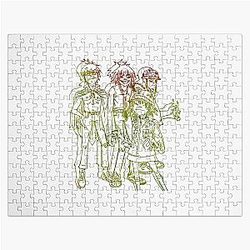 Gorillaz Puzzles - Gorillaz Minimalize 5K Jigsaw Puzzle RB2709
